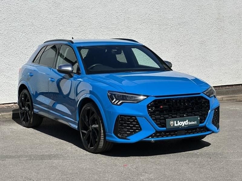 Begagnad Audi RS Q3 Advanced 400 HK (294 kW) 2019 Blå SUV