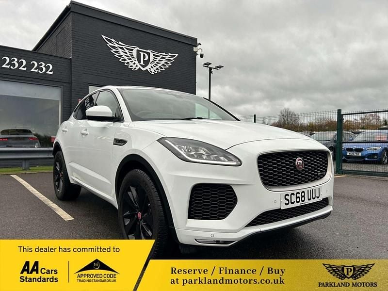 White Used 2018 Jaguar E-Pace R-Dynamic SUV | £15,895 (Fair price) - Image 1/4