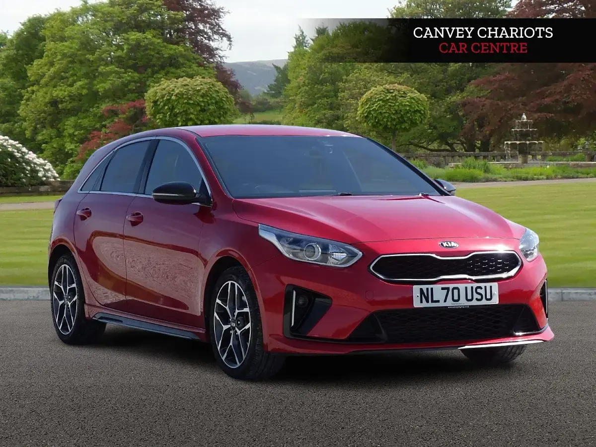 Used Kia Ceed GT-Line 140 HP (102 kW) 2020 Red Hatchback