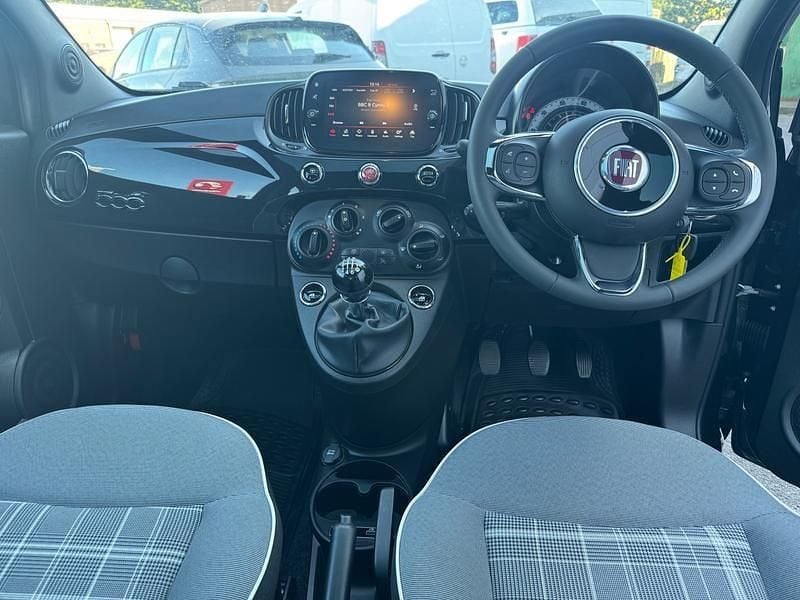 Used Fiat 500 Lounge 70 HP (51 kW) 2021 Black Hatchback