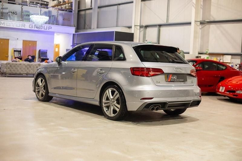 Used Audi A3 Sportback S-Line 150 HP (110 kW) 2017 Silver Hatchback