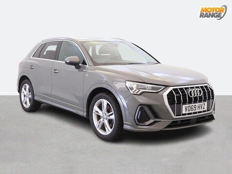 Grey Used 2019 Audi Q3 S-Line SUV | £22,895 (Fair price) - Image 1/4