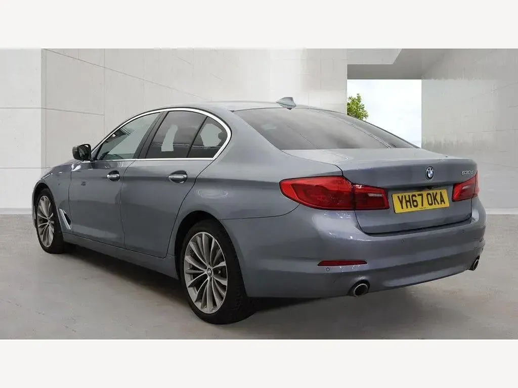 Used BMW 530 Comfort Edition 2017 Blue Sedan