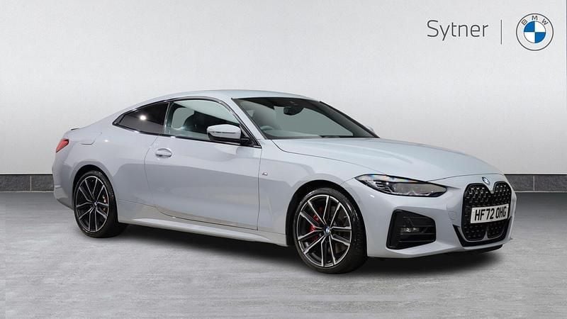 Grey Used 2022 BMW 420 M Sport Coupe | £29,500 (A bit pricey) - Image 1/4