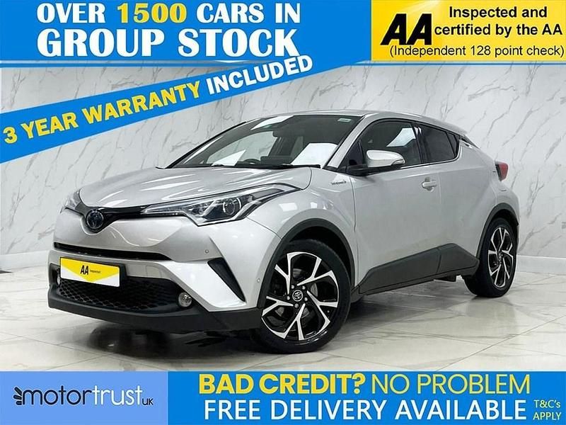 Silver Used 2019 Toyota C-HR Design SUV | £14,000 (Good price) - Image 1/2
