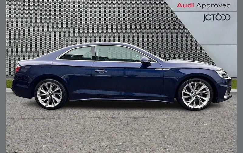Used Audi A5 Sport 245 HP (180 kW) 2023 Blue Coupe