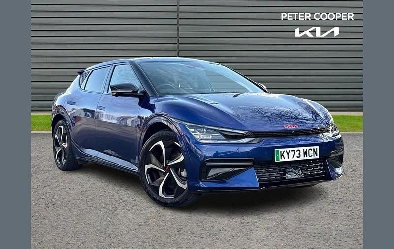 Used Kia EV6 GT-Line S 236 kW (321 HP) 2023 Blue SUV
