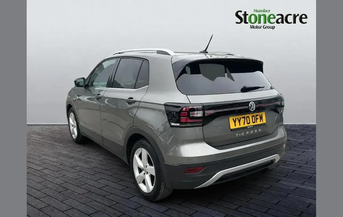Used VW T-Cross SEL 113 HP (83 kW) 2020 Grey SUV