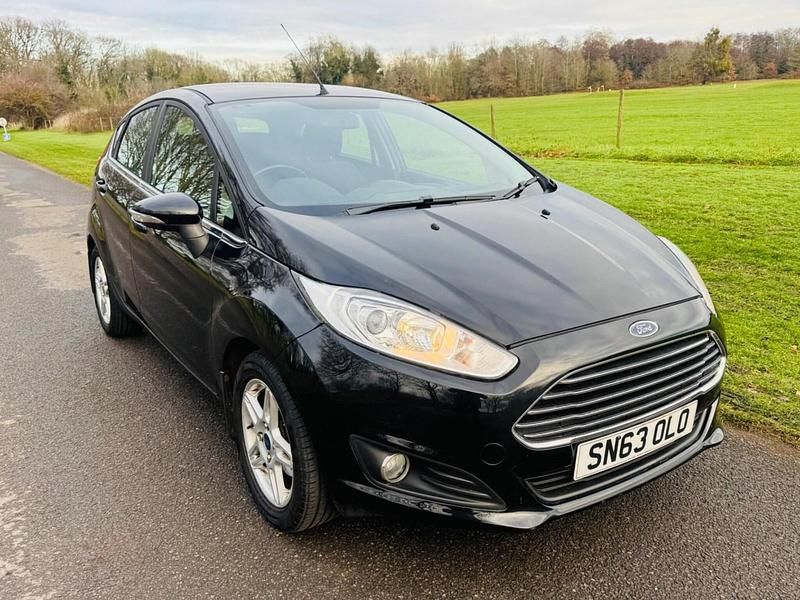 Used Ford Fiesta Zetec 2013 Black Hatchback