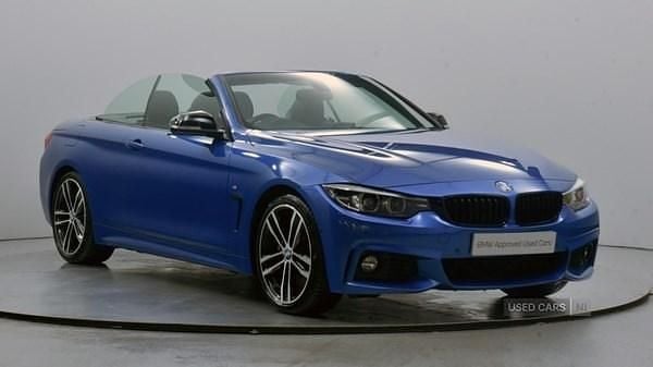 Used BMW 430 Cabriolet M Sport 2020 Blue Cabriolet