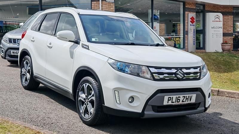 White Used 2016 Suzuki Vitara SZ5 SUV | £10,995 (Good price) - Image 1/4
