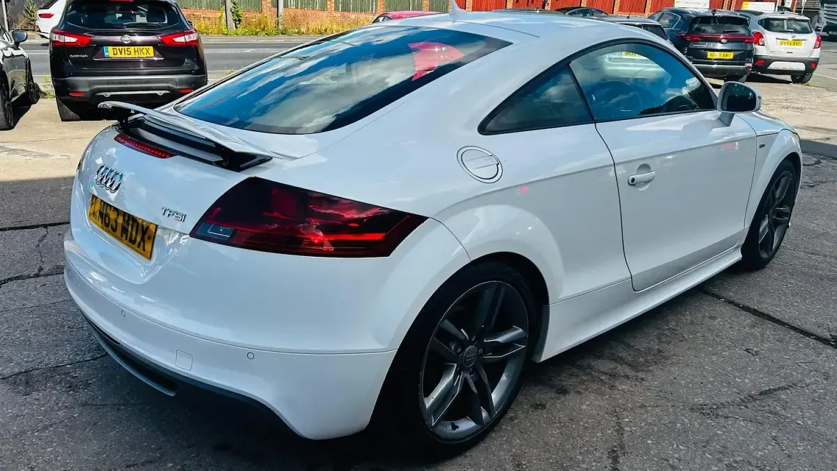 Used Audi TT S-Line 2014 White Coupe