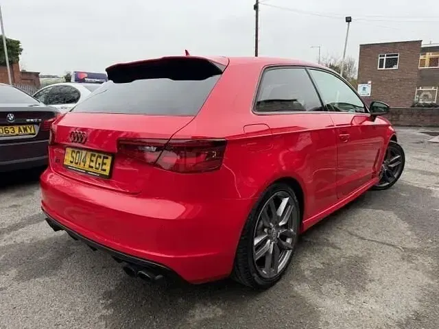Used Audi A3 S-Line 310 HP (228 kW) 2014 Red Hatchback