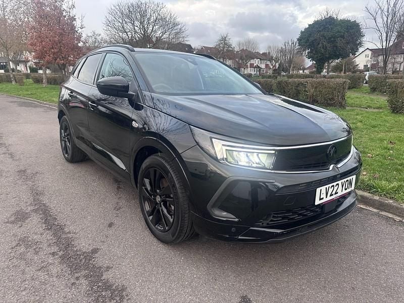 Black Used 2022 Vauxhall Grandland X GS Line SUV | £9,985 - Image 1/4