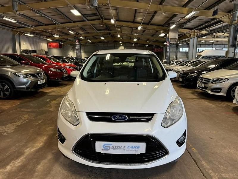 Used Ford Grand C-Max Titanium 115 HP (84 kW) 2014 White MPV