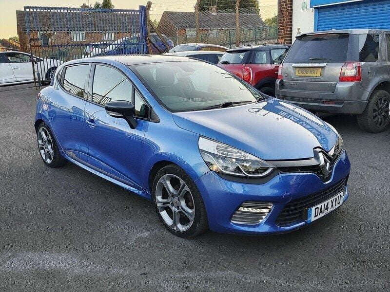 Blue Used 2014 Renault Clio IV GT-Line Hatchback | £6,500 (Fair price) - Image 1/4