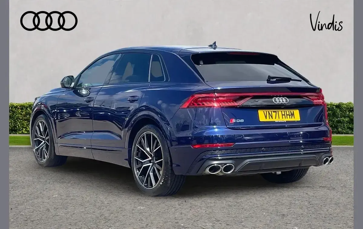 Used Audi SQ8 Comfort 507 HP (372 kW) 2021 Blue SUV