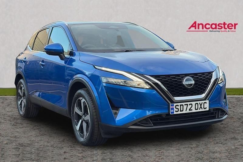 Blue Used 2022 Nissan Qashqai N-Connecta SUV | £19,975 (Fair price) - Image 1/4