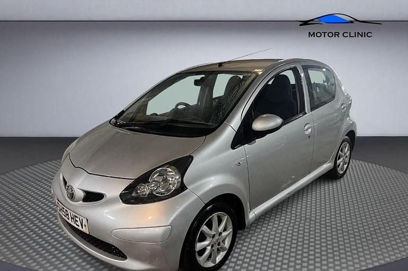 Silver Used 2008 Toyota Aygo Platinum Hatchback | £2,695 (Fair price) - Image 1/1