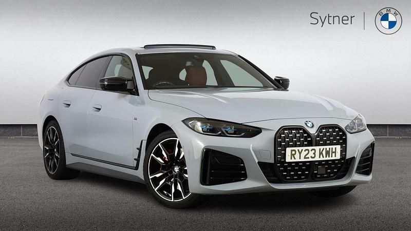 Grey Used 2023 BMW M440 M Sport Sedan | £42,500 (Fair price) - Image 1/4