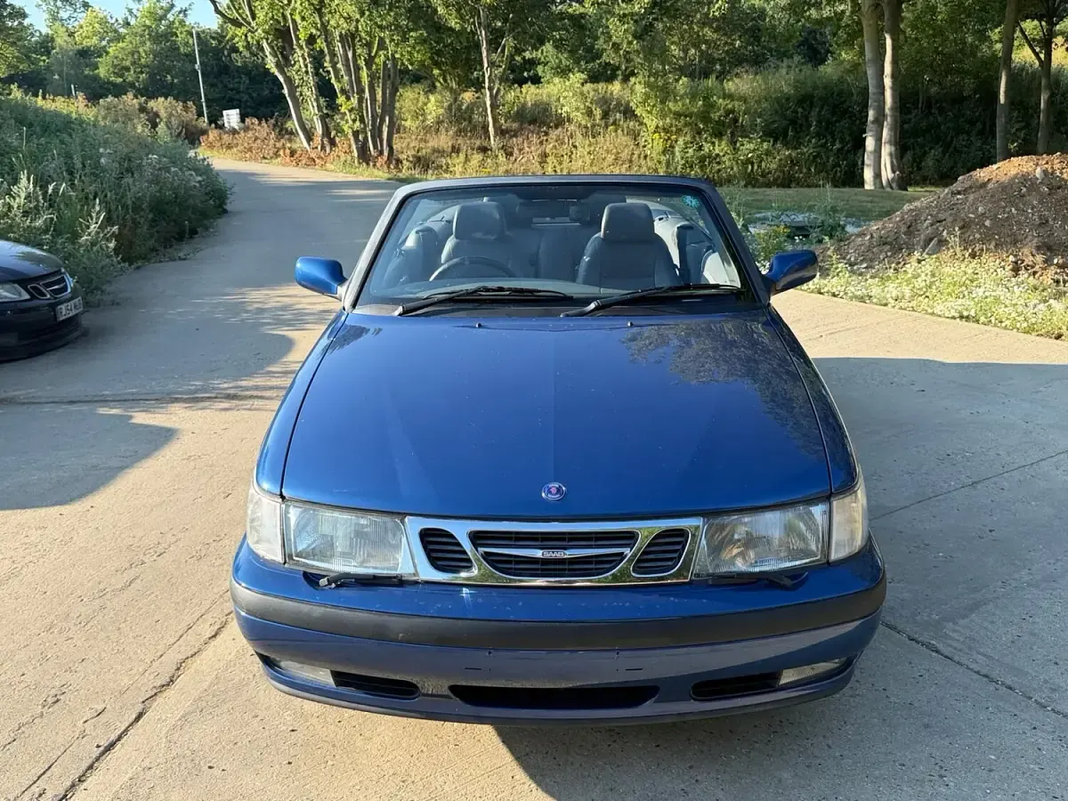Used Saab 9-3 2000 Blue Cabriolet