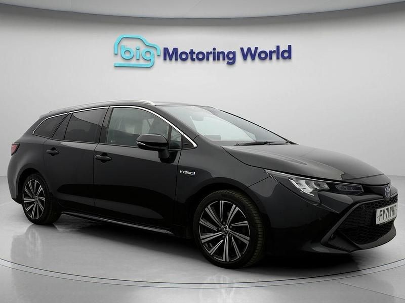 Black Used 2021 Toyota Corolla Design Estate | £17,400 (Fair price) - Image 1/4