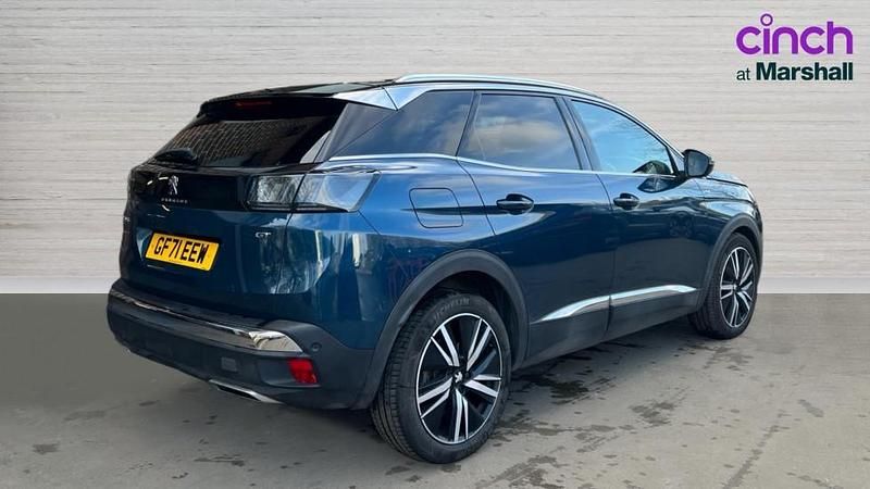 Used Peugeot 3008 Premium 131 HP (96 kW) 2021 Blue SUV