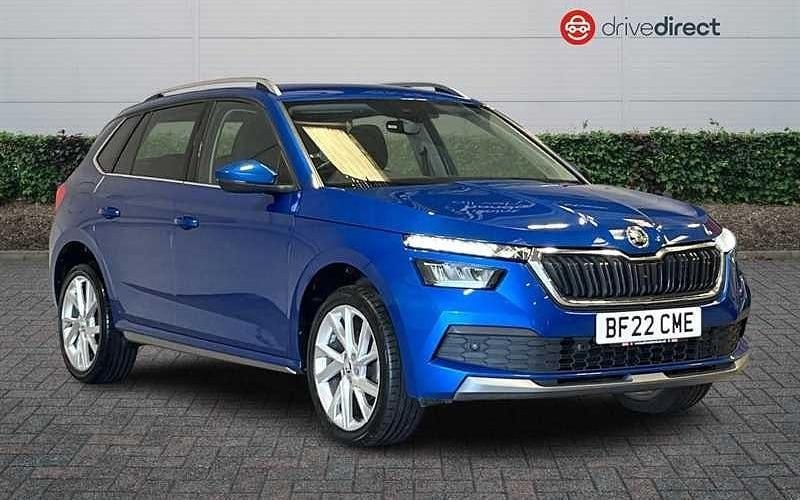 Metallic race blue Used 2022 Skoda Kamiq SE L Executive SUV | £15,925 (Fair price) - Image 1/4