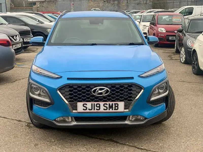 Used Hyundai Kona Premium 2019 Blue SUV