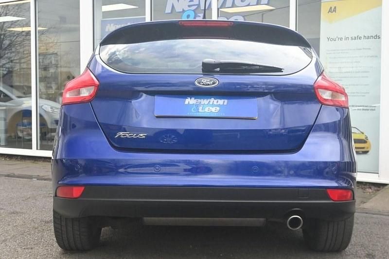 Used Ford Focus Titanium 150 HP (110 kW) 2016 Blue Hatchback