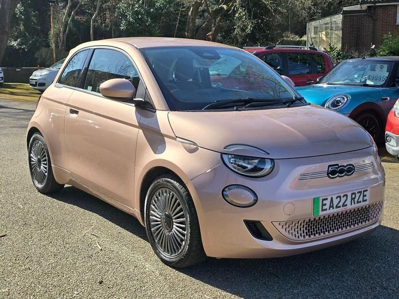 Used Fiat 500e Icon 86 kW (118 HP) 2022 Gold Hatchback