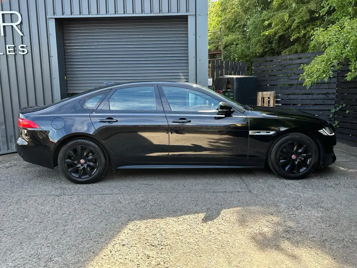 Used Jaguar XF R-Sport 2017 Black Sedan