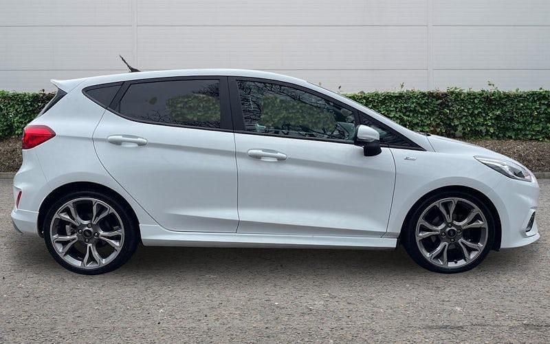 Used Ford Fiesta ST-Line X 140 HP (102 kW) 2019 White Hatchback