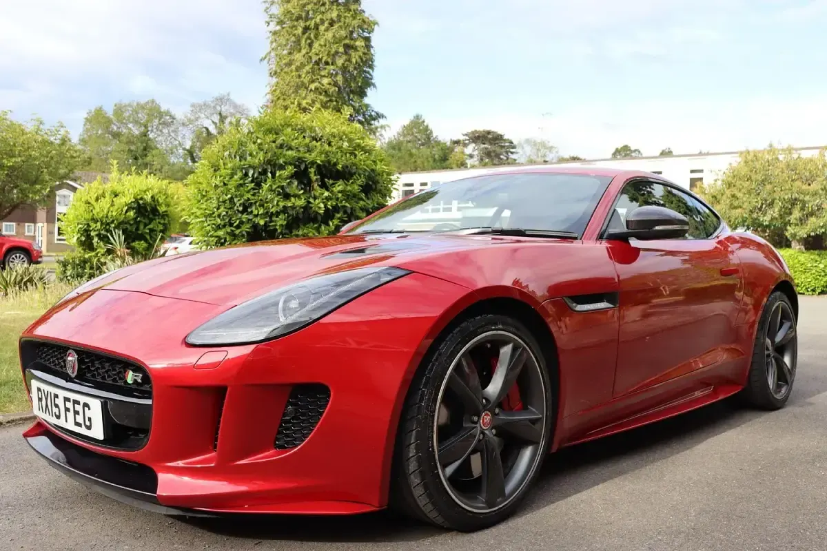 Used Jaguar F-Type Supercharged 2015 Red Coupe