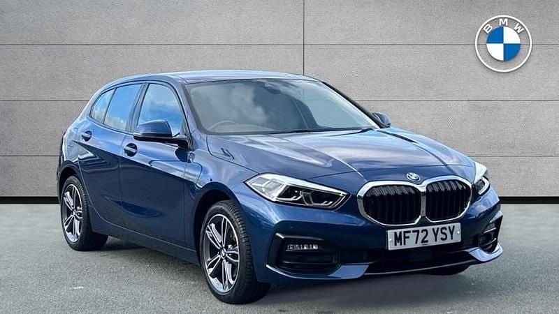 Blue Used 2022 BMW 118 Sport Line Hatchback | £18,795 (Fair price) - Image 1/4