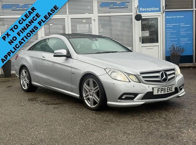 Used Mercedes E250 204 HP (150 kW) 2011 Silver Coupe