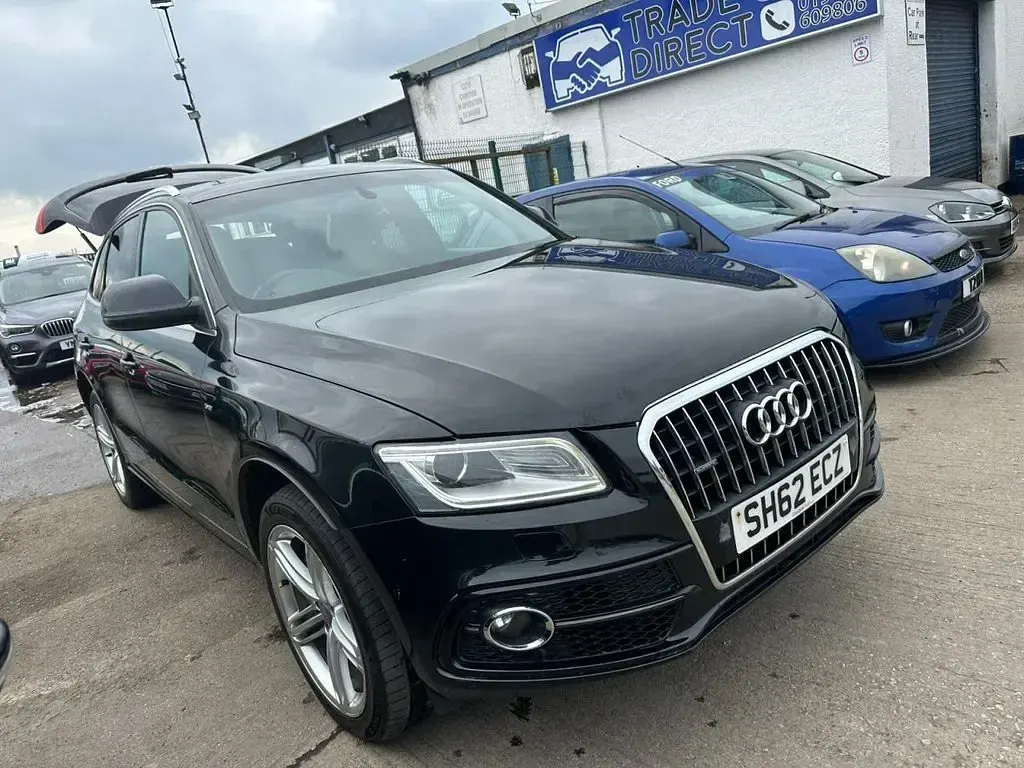 Used Audi Q5 S-line plus 245 HP (180 kW) 2012 Black SUV