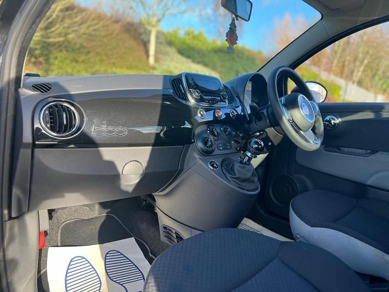 Used Fiat 500 Pop 69 HP (50 kW) 2016 Black Hatchback