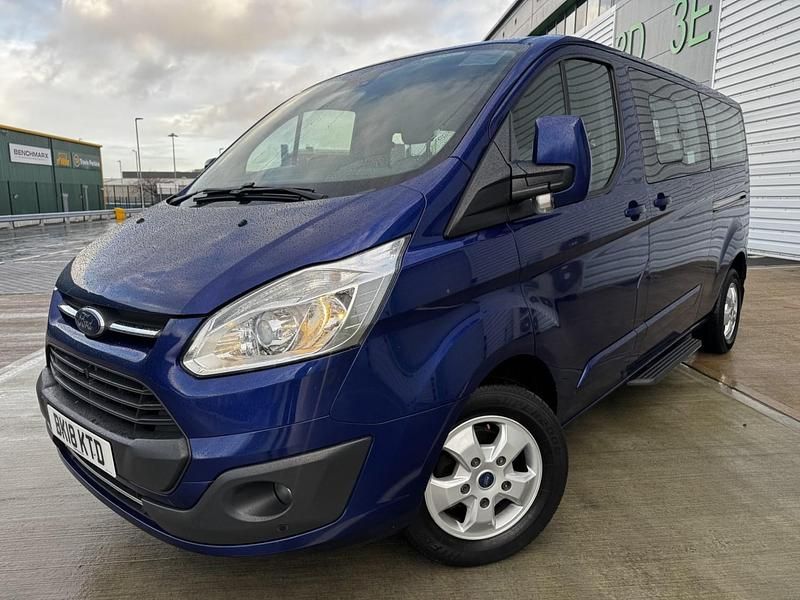 Used Ford Tourneo Custom Titanium 2018 Blue Van