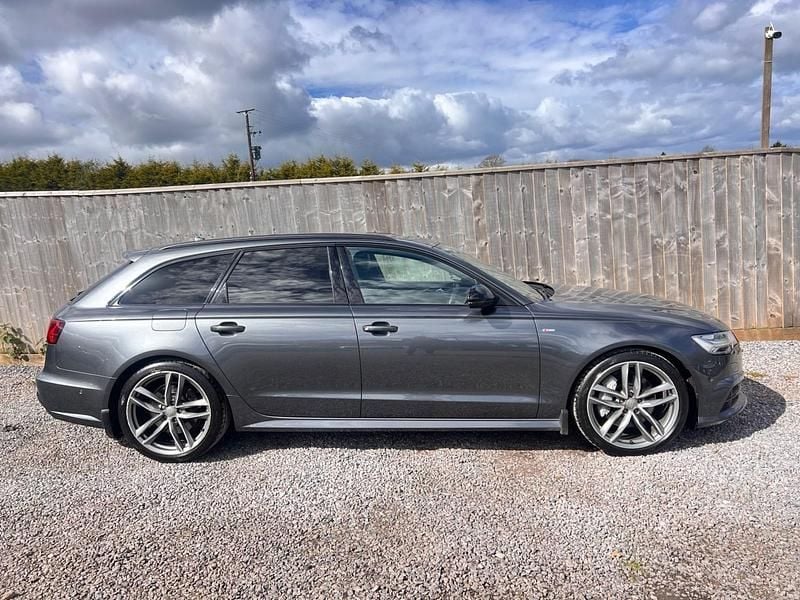 Used Audi A6 Black Edition 272 HP (200 kW) 2018 Grey Estate