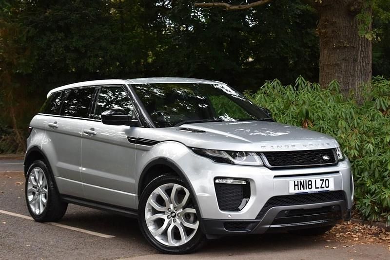 Silver Used 2018 Land Rover Range Rover evoque HSE Dynamic SUV | £17,490 (Super price) - Image 1/4