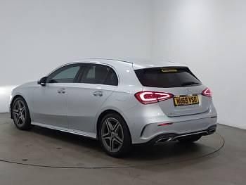 Used Mercedes A200 AMG Line Premium 163 HP (119 kW) 2019 Silver Hatchback