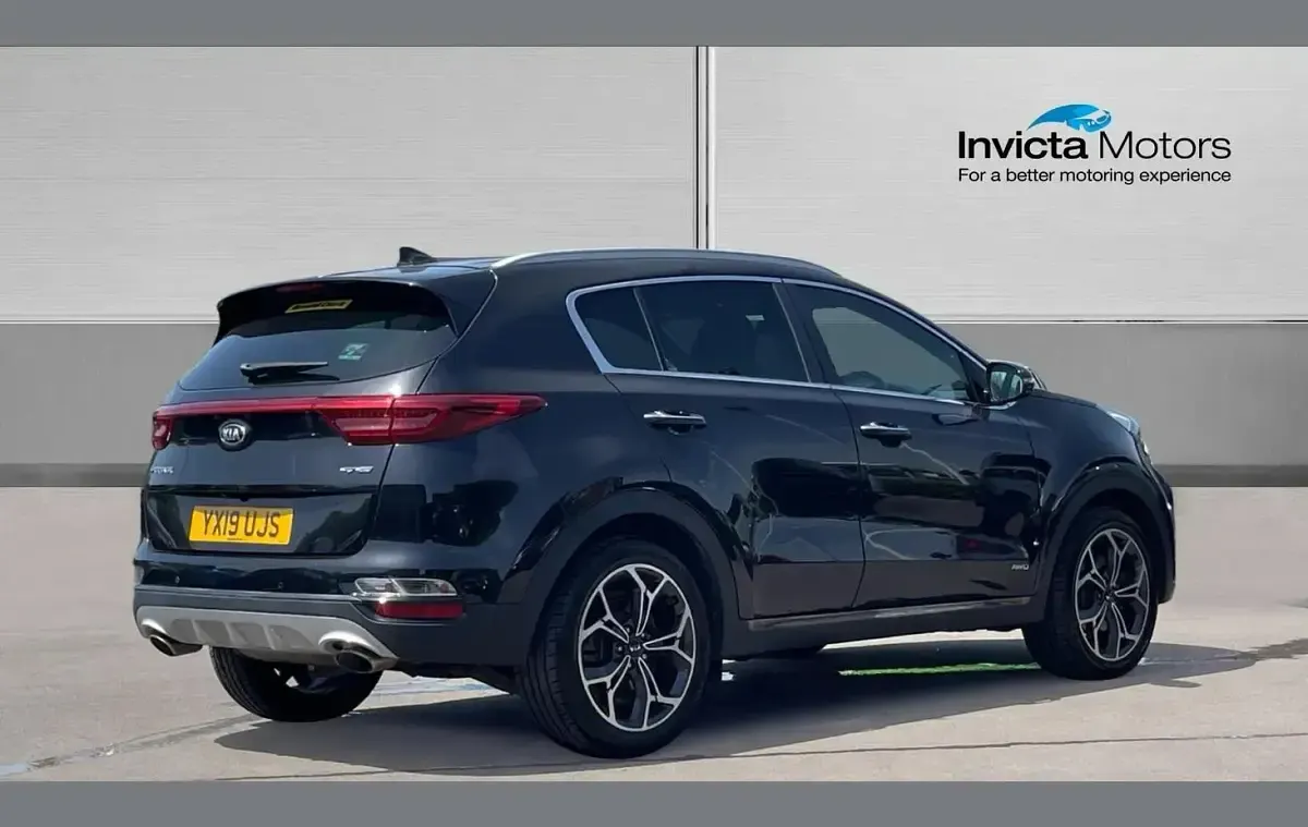 Used Kia Sportage GT-Line 174 HP (127 kW) 2019 Black SUV