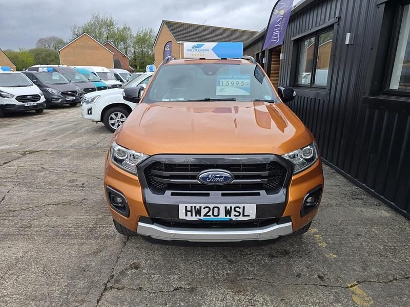 Used Ford Ranger Wildtrack 200 HP (147 kW) 2020 Orange Pickup