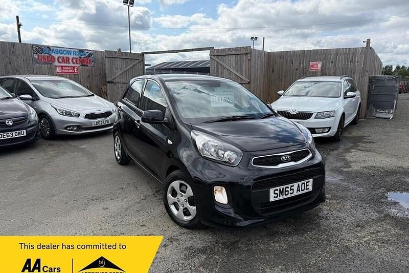 Black Used 2015 Kia Picanto 2 Hatchback | £4,195 (Good price) - Image 1/1