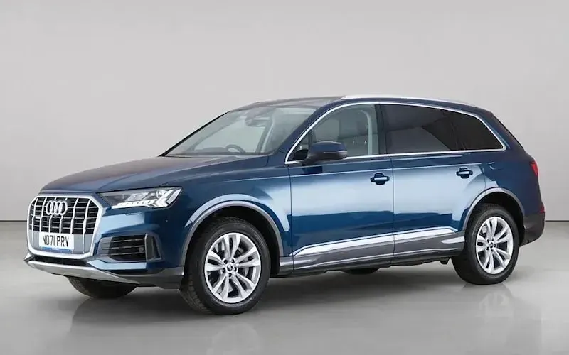 Used Audi Q7 Sport 381 HP (280 kW) 2021 Blue SUV