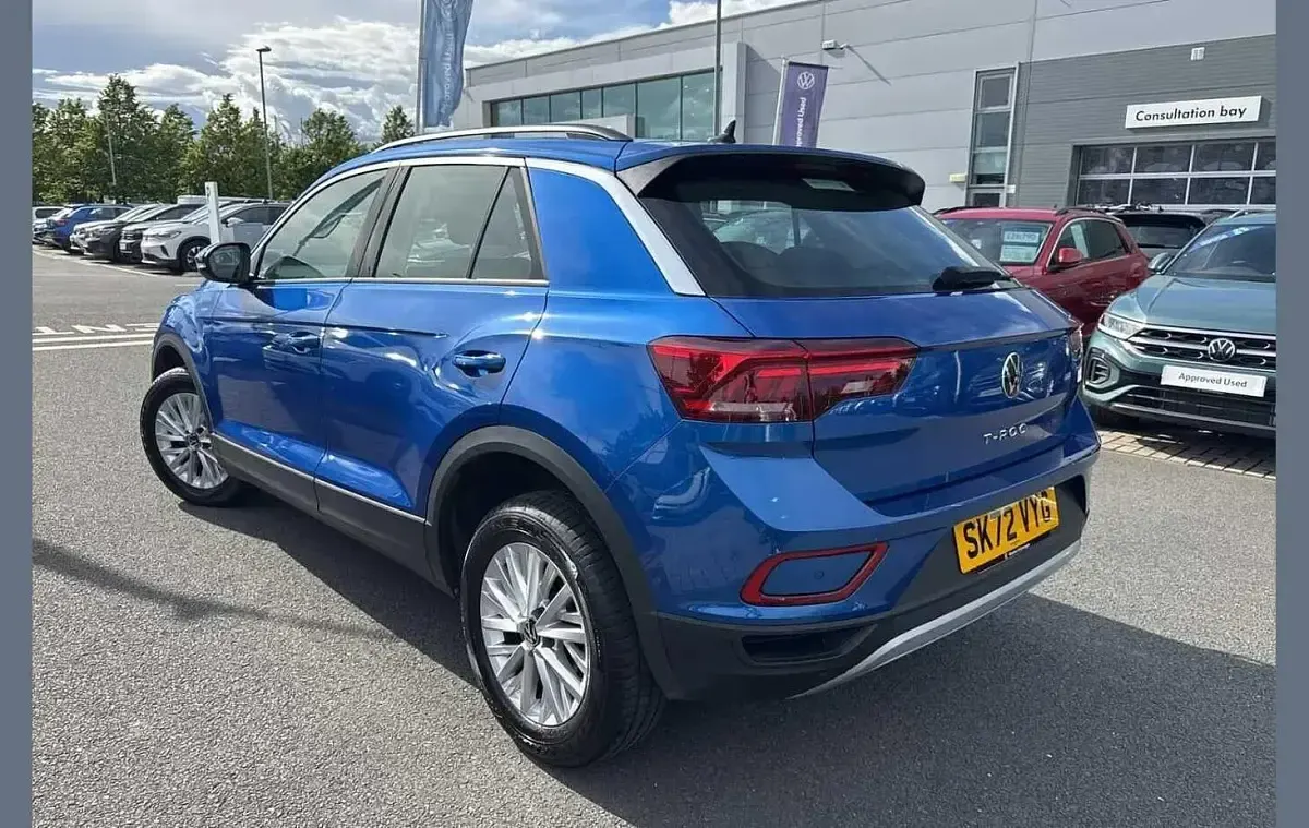 Used VW T-Roc Life 110 HP (80 kW) 2022 Blue SUV