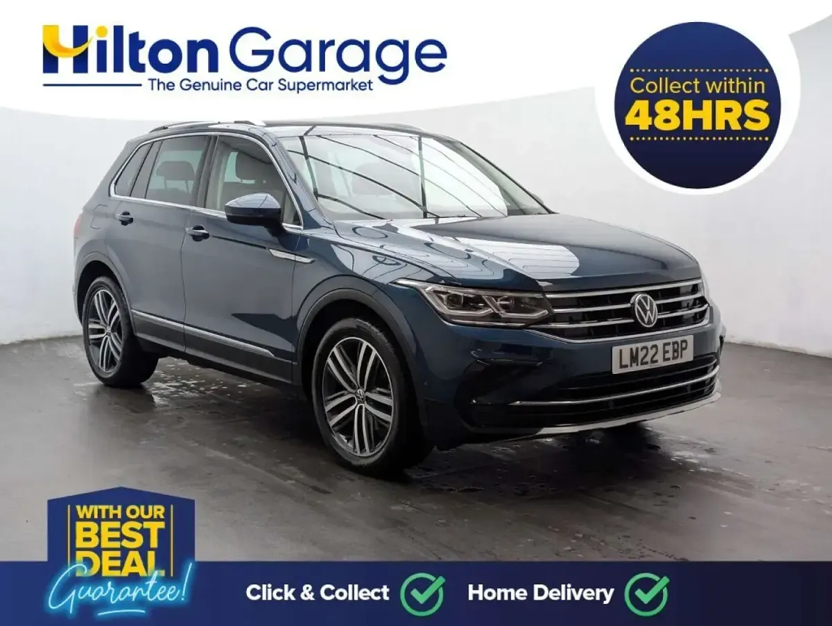 Used VW Tiguan Elegance 150 HP (110 kW) 2022 Blue SUV