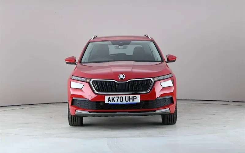 Used Skoda Kamiq SE L 150 HP (110 kW) 2020 Red SUV
