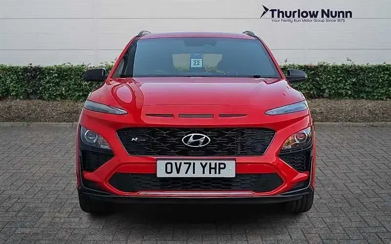 Used Hyundai Kona N Line 120 HP (88 kW) 2021 Red SUV
